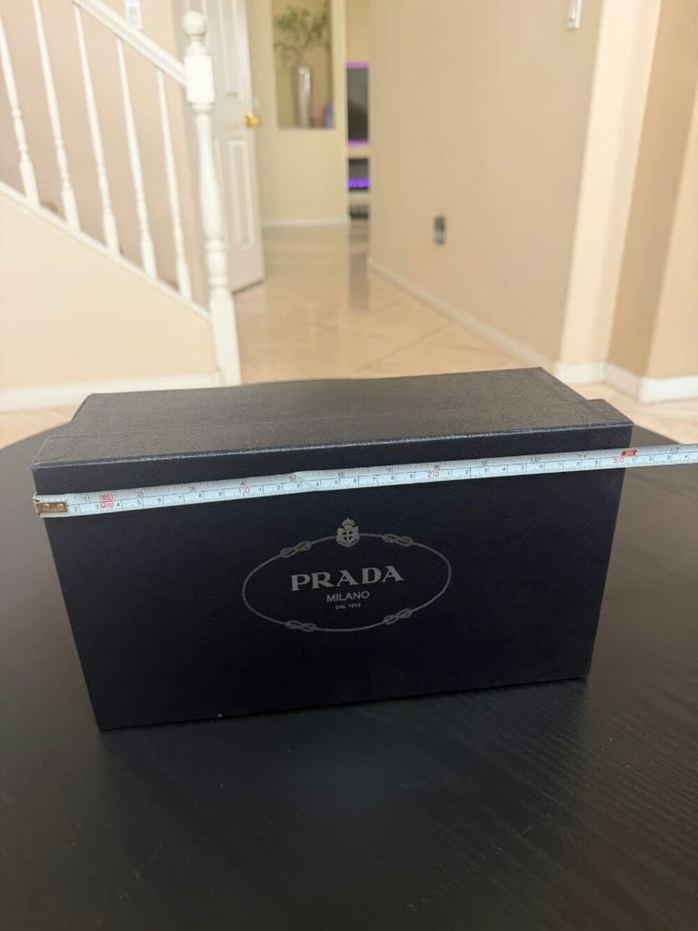 Prada Milano Black Gift Box Empty 11 x 5 x 8 in - Box Only